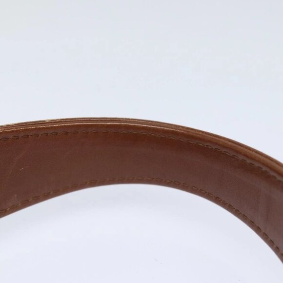 Burberrys Hand Bag Leather 2way Brown Auth ep4729 - Picture 9 of 16